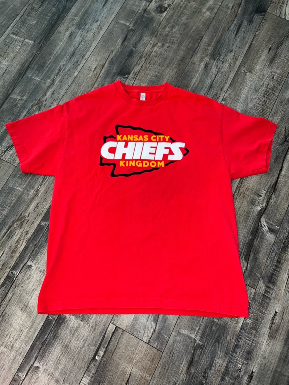 Red Kansas City Chiefs Graphic Tee
